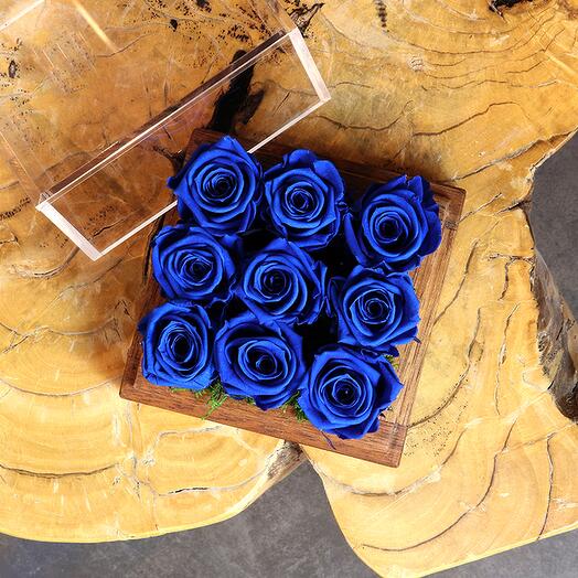 Blue Nueve Infinity Rose