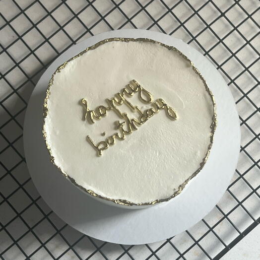 Бенто-торт с надписью «happy birthday