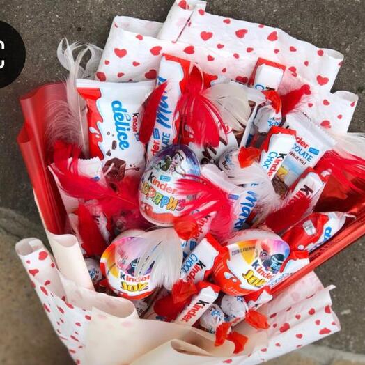 Букет из конфет