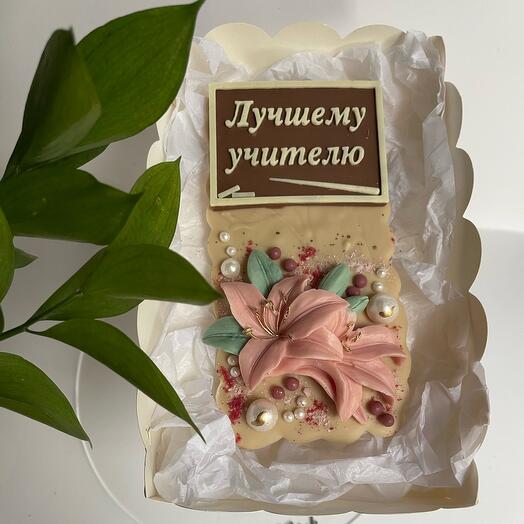 Шоколад учителю