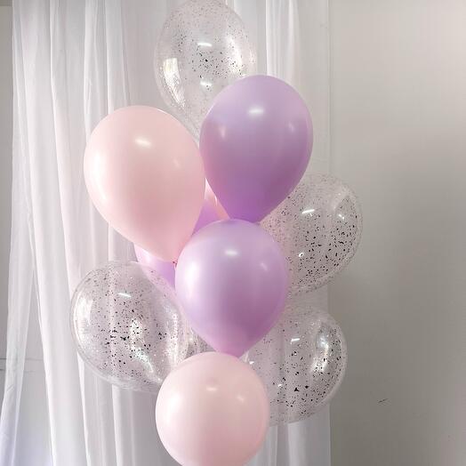 Сет из 11 шаров пастель 🎈