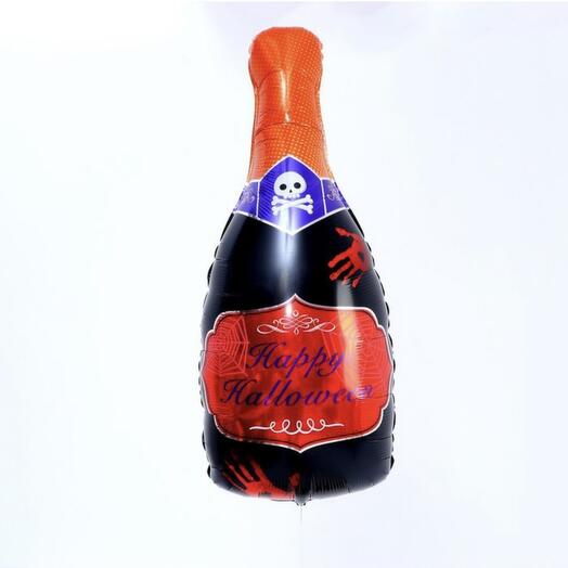 Гелиевый шар бутылка с ядом Хэллоуин Halloween