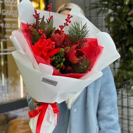 Яркий зимний️