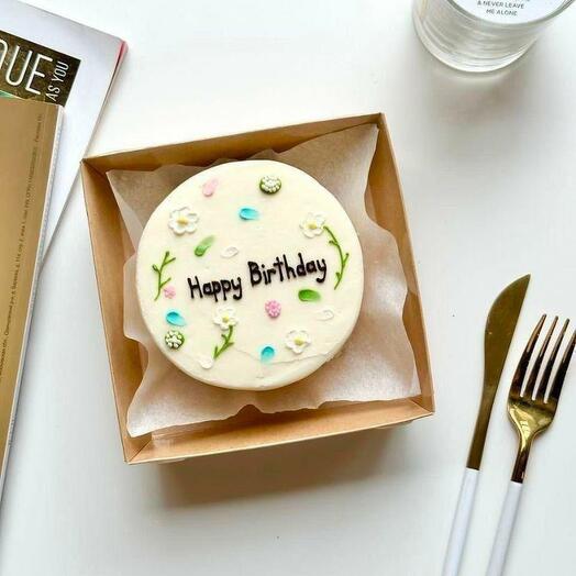 Бенто-торт "Happy  Birthday"