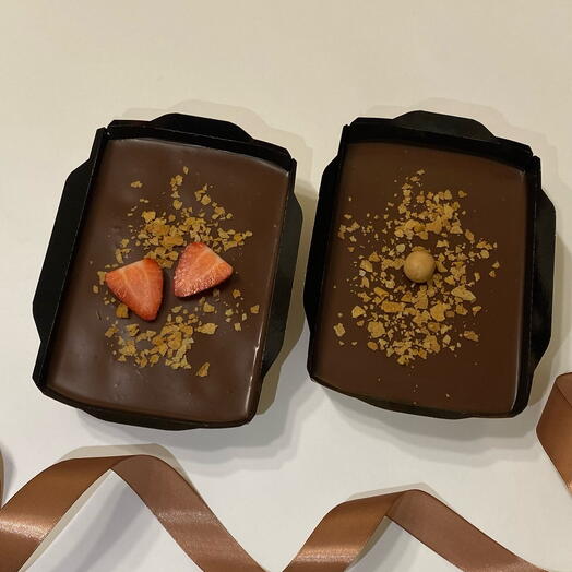 Juego de 2 triples (Snickers + fresa-plátano )
