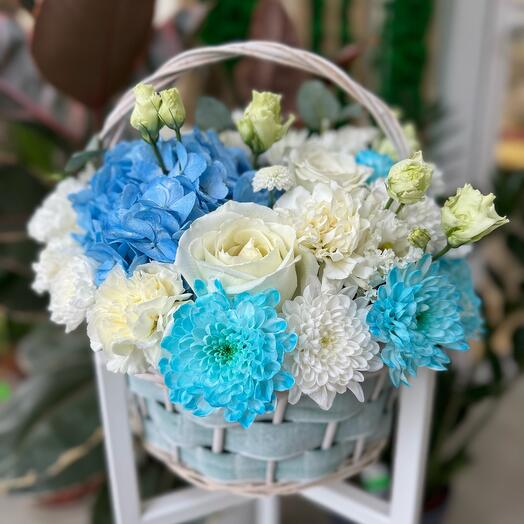 Composition with flowers