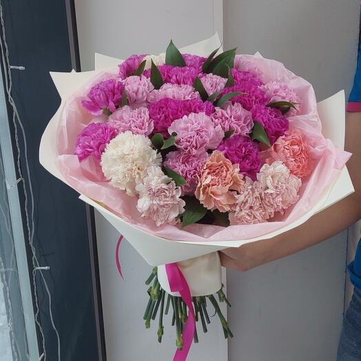 Диантусы 🩷Букет со стойикими диантусами 🤗
