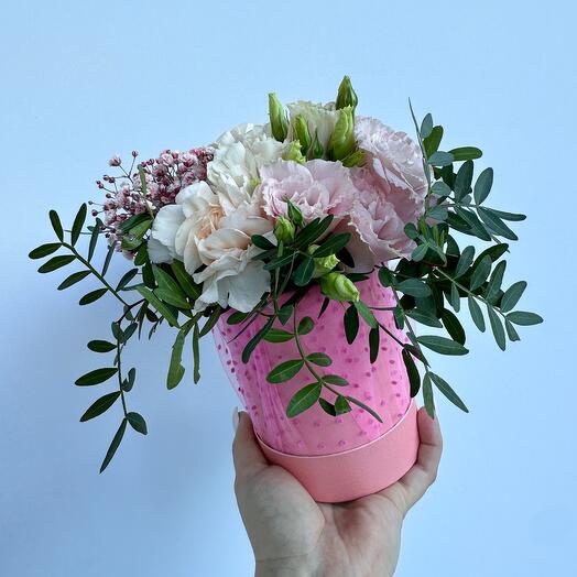 Цветы в коробке