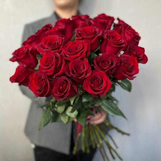 «Арт.31905» 25 эквадорских роз 50 см