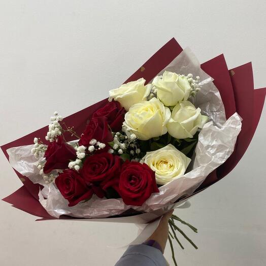 Bouquet of "Roses of the heart"