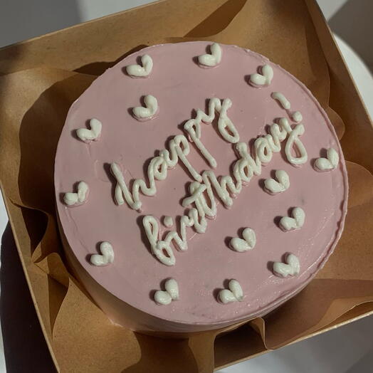Бенто торт на день рождения для подруги happy birthday