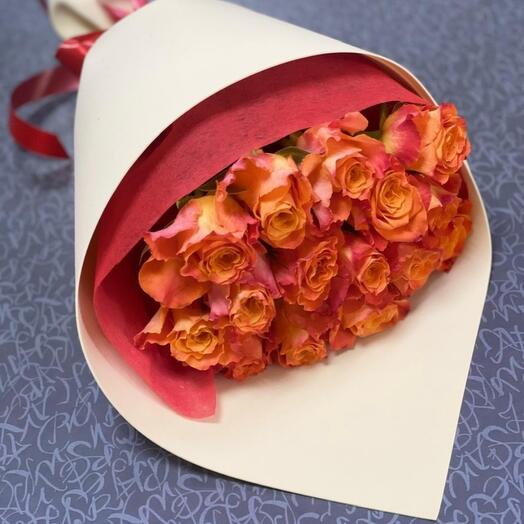 Bouquet "15 Roses of Kenya"