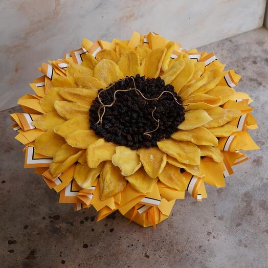 Букет «Солнечный Подсолнух»