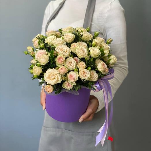 Цветы в коробке