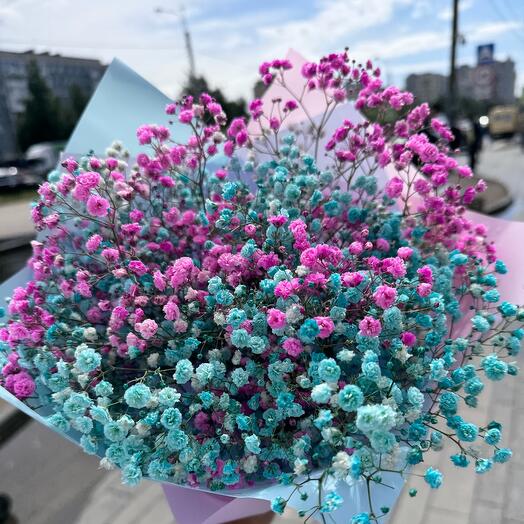 Букет из гипсофила