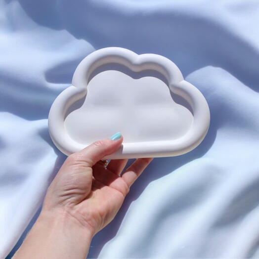 Cloud Trinket Tray - Home Decor and Sculpture