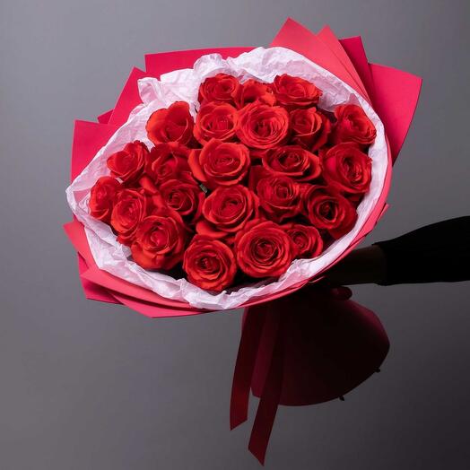 25 rosas de la variedad "Nina"