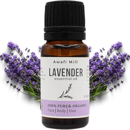 AWAFI MILL Lavender Essential Oil - Bottle of 10ML