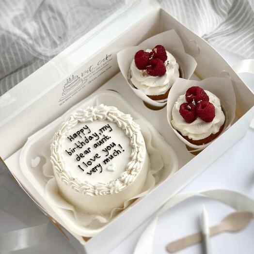 Сладкие набор бенто+капкейки