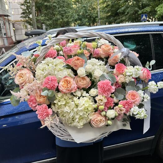 Корзина с цветами