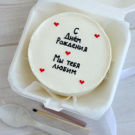 Бенто торт для мамы, папы, дедушки, бабушки