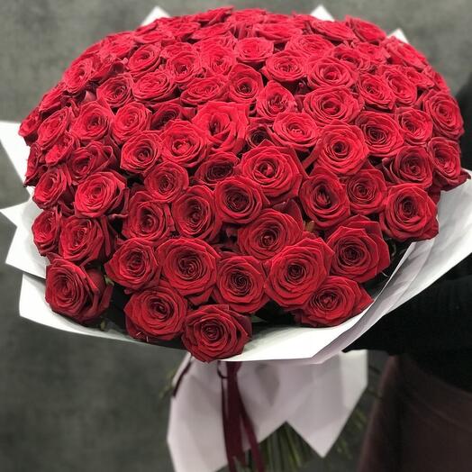 Красные розы 101