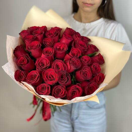 Сочное лето | букет из 35 Роз