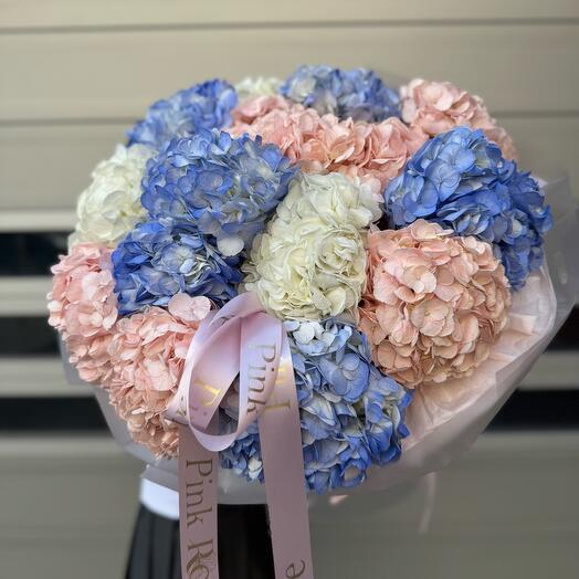 Премиум букет 15 Гортензий