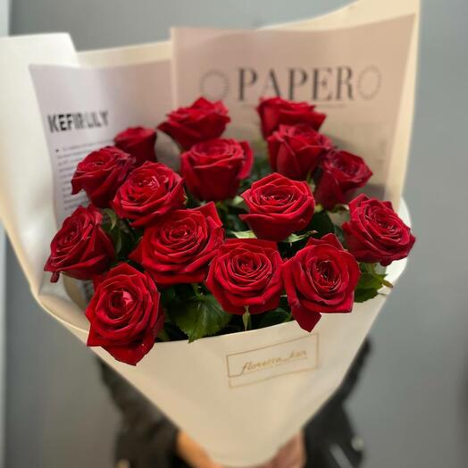 Ramo de rosas 15 piezas