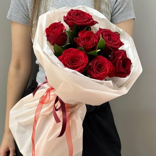 Ramo de rosas rojas