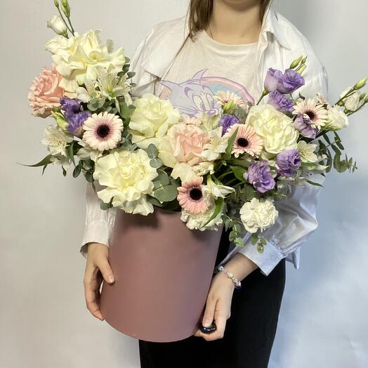 Букет в коробке