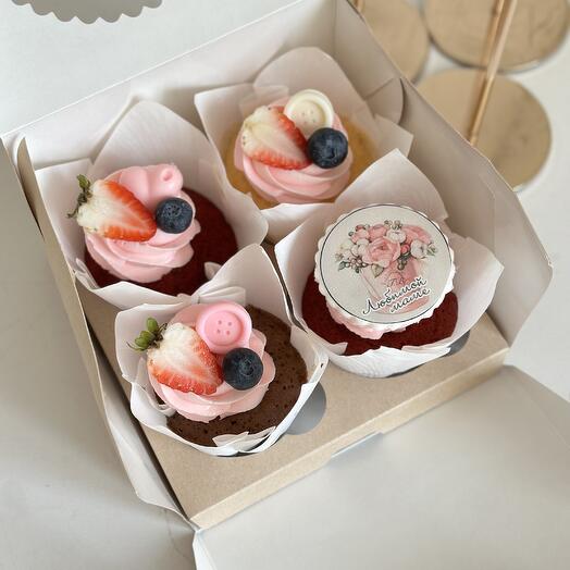 Капкейки Любимой маме