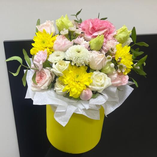 Flowers in a box