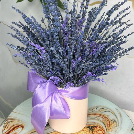 Стабилизированная лаванда и солидаго