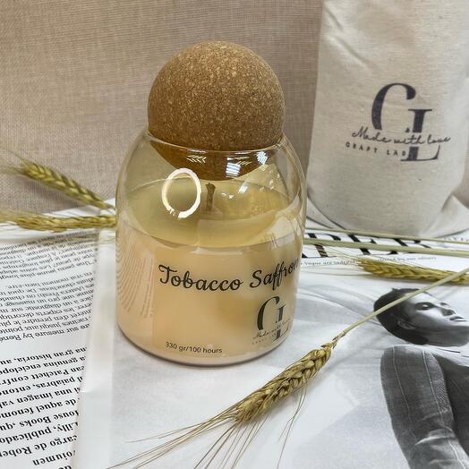 Аромасвеча «Tobacco Saffron»