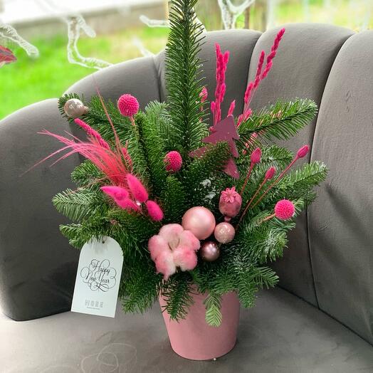 Pink arrangement