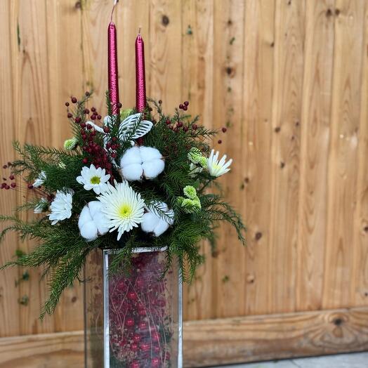 Цветы в коробке