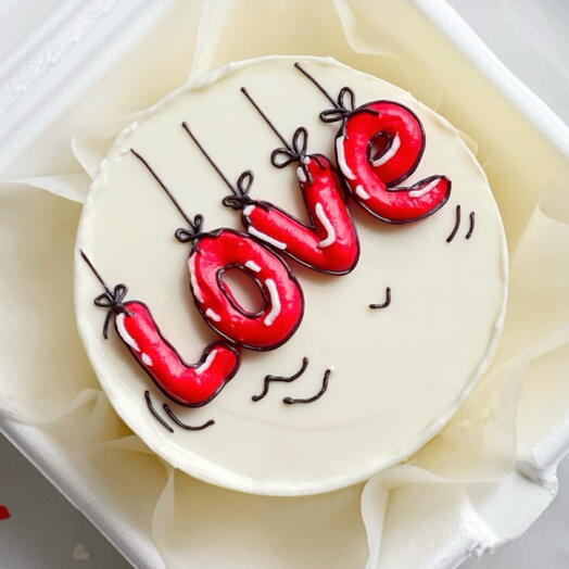 Бенто торт love