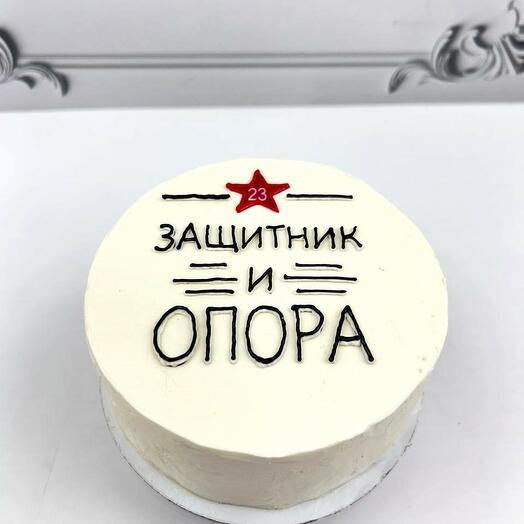 Бенто торт Защитнику