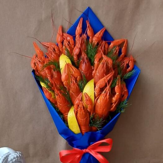 Букет из средних раков