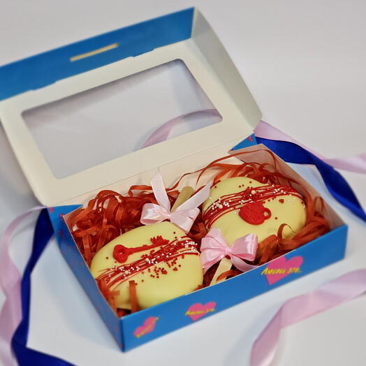 Сердца с начинкой рафаэлло (box2)