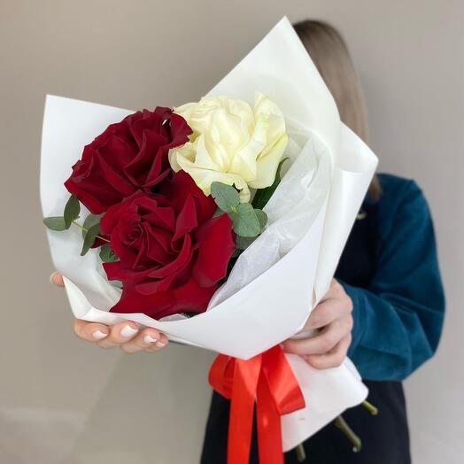 Букет из французских роз🌹