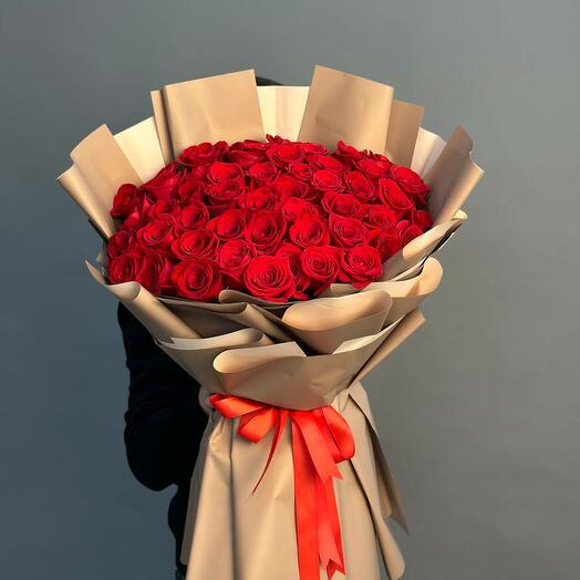 51 красная Роза