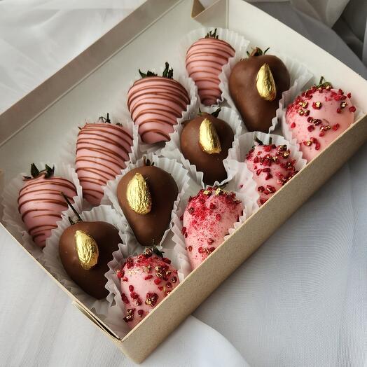 Клубника в шоколаде 12шт 🥰