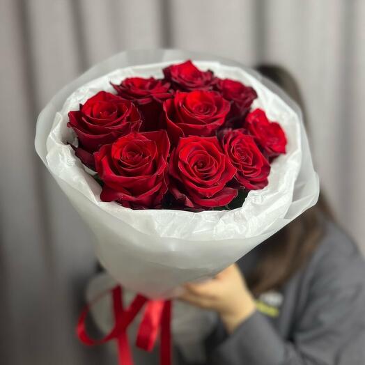 Классика🌹Красные розы 9