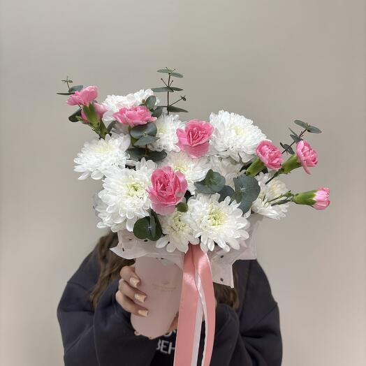 Композиция-комплимент в стакане 🌸