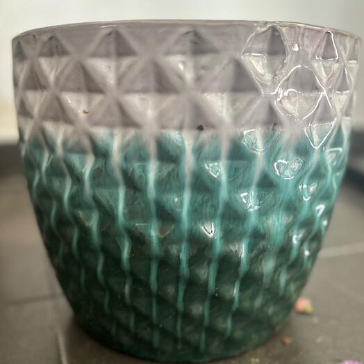 Macetero ceramica grueso