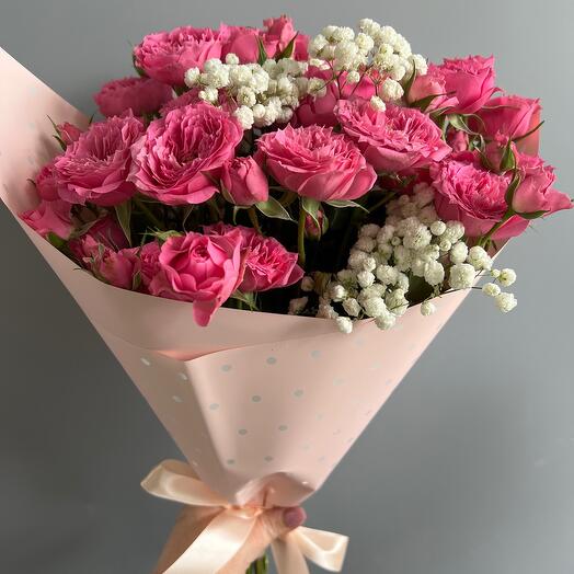 Кустовые розы 5