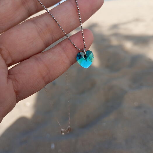 Sterling Silver BLUE LAGOON Necklace