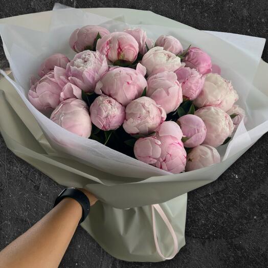 Восхитительный букет из пион